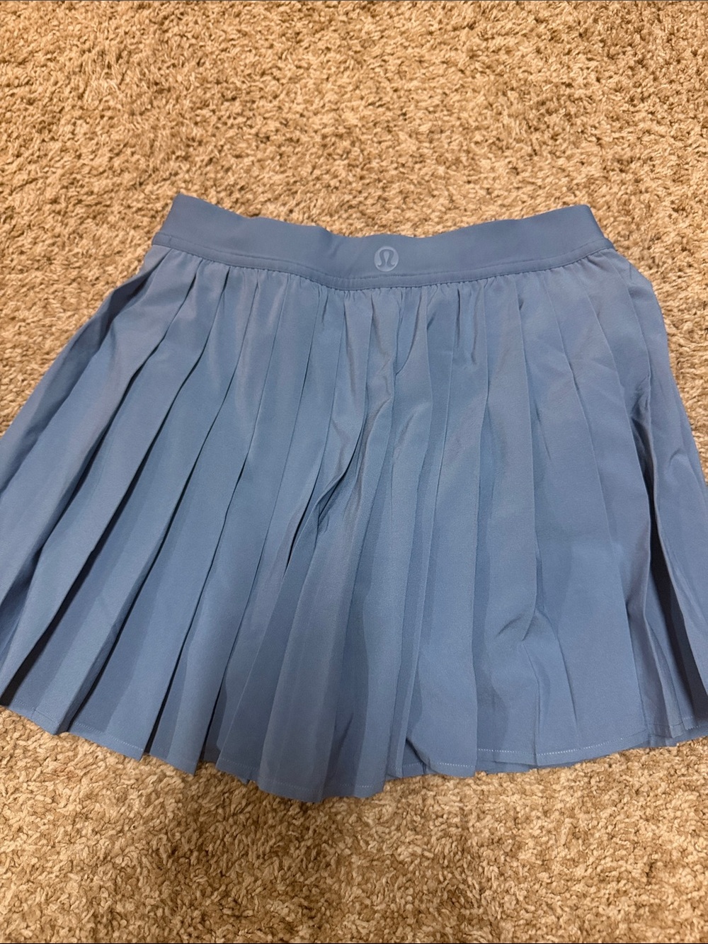 lululemon bc Pleated Skater Skirt in Dusty Blue